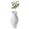 Uniquewise Decorative Split Vase Duo Floor Vase - White, PK 2 QI003999.WT.2 - alternate 2